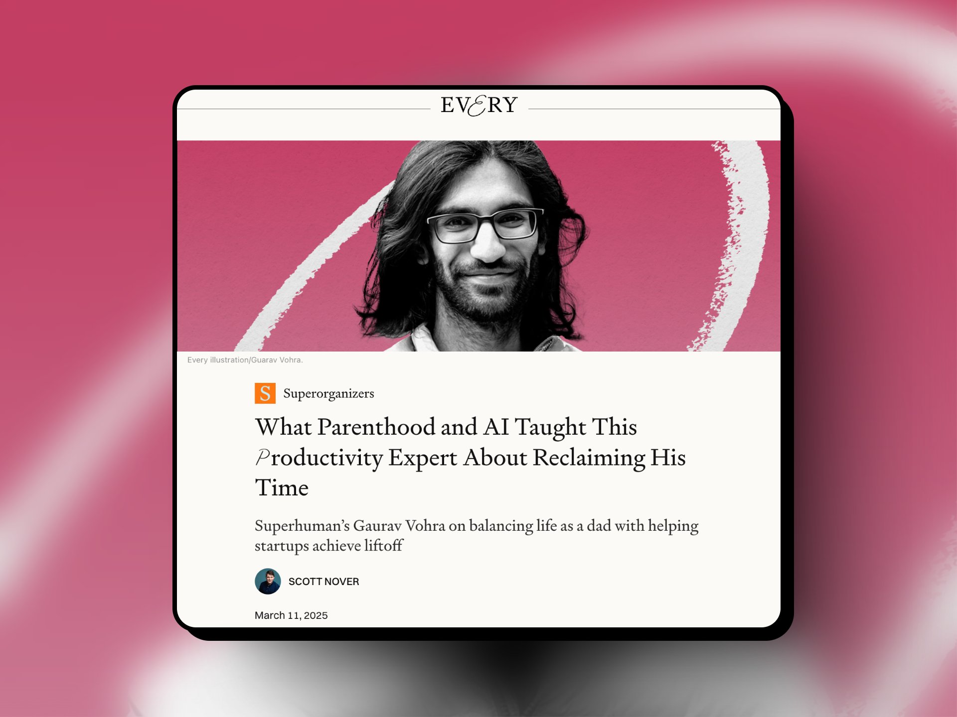 What Parenthood and AI Taught This Productivity Expert About Reclaiming His Time